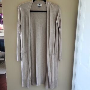 Old Navy Women's Light Tan Cardigan